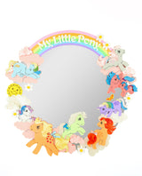 Head in the Pony Clouds Wall Mirror