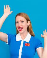 Hello, I’m Mr or Little Miss… Custom Message Brooch -Custom-