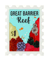Hello from the Coral Reef Stamp Brooch