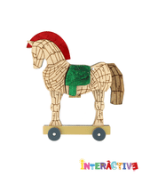 Hiding in the Trojan Horse Brooch -Interactive-