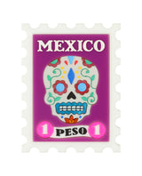 Hola, Mexico! Stamp Brooch