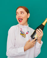 Hooray Pink Champagne Necklace