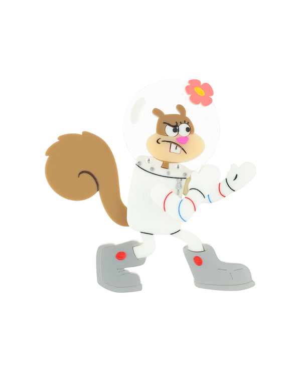 Howdy, It’s Sandy Cheeks Brooch