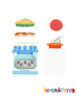 Icy Oven Brooch -Interactive-