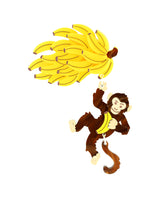 I’m Bananas for Bananas! Brooch