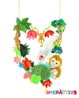 In The Jungle With Clementine the Chameleon Necklace -Interactive-