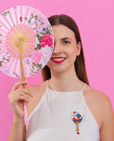 Japanese Breeze Brooch