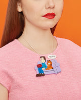 Just Pretend I’m Listening Necklace