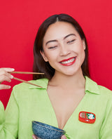 Kawaii Bento Box Brooch