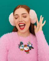 Kitty Christmas Carols Necklace