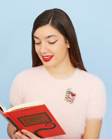 Kitty Rocking Chair Brooch