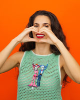 La Catrina on Día de Muertos Necklace -Interactive-