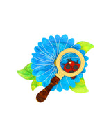 Ladybug in my Magnifying Glass Brooch
