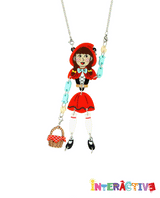 Little Red Riding Hood Mannequin Necklace -Interactive-