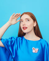 Living In Our Anemone Brooch