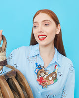 Looking For The Lost Treasure -Interactive- statement necklace