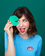 Lotus on the Water Brooch