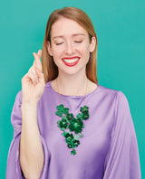 Luck Of The Irish Clover Necklace