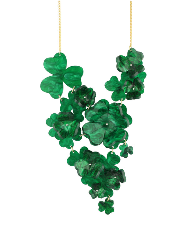 Luck Of The Irish Clover Necklace