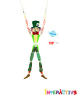 Mad As A Hatter Mannequin Necklace -Interactive-