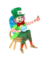 Mad Hatter Brooch
