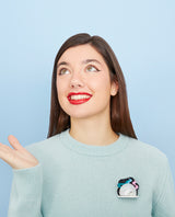 Magical Northern Lights From Igloo Brooch