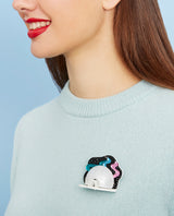 Magical Northern Lights From Igloo Brooch