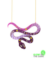 Magical Mystical Snake Necklace -Glow in the Dark-