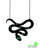 Magical Mystical Snake Necklace -Glow in the Dark-