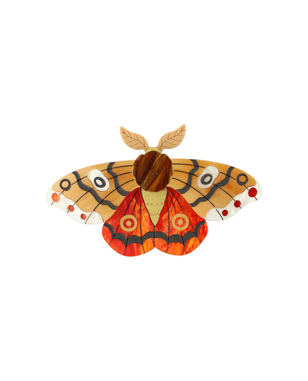 Majestic Moth Brooch