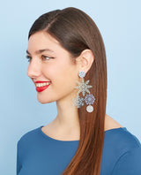 Many Frozen Snowflakes Earrings