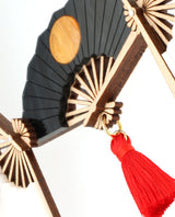 Many Japanese Sensu Fans Necklace