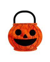 Many Faced Jack-O-Lantern Interactive Brooch