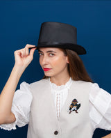 Mark of Kitty Zorro Brooch