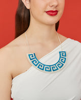 Meandros Motif Necklace