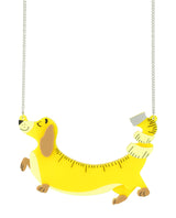 Measuring my Dachshund Necklace