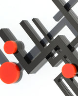 Meisen Geometric Kimono Pattern Statement Necklace