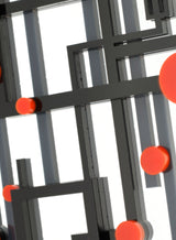 Meisen Geometric Kimono Pattern Statement Necklace