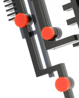 Meisen Geometric Kimono Pattern Statement Necklace