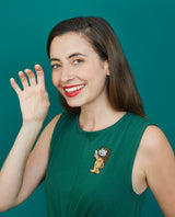 Merlin’s Lion Dress Up Brooch