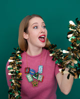 Merry in a Box, Holiday Rocks! Necklace - interactive -