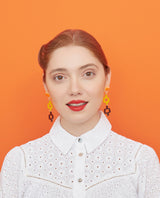 Mid Century Pattern Earrings