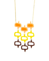 Mid Century Pattern Necklace