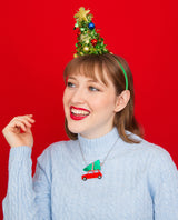 Mini mini car necklace