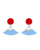 Minimalistic Fuji Earrings