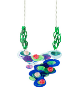Monet’s Water Lilies in the Garden Necklace