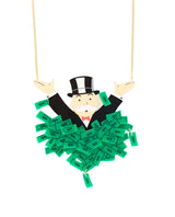 Monopoly Money Talks Necklace