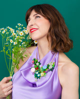 My Garden from Above Statement Necklace
