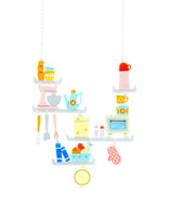 My Groovy Kitchen Shelves Necklace