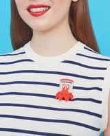 My Little Crab House -interactive- Brooch